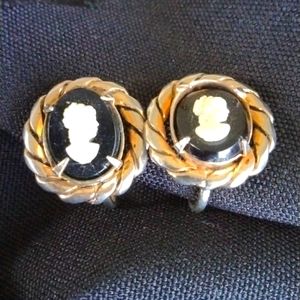 Vintage Cameo earrings
